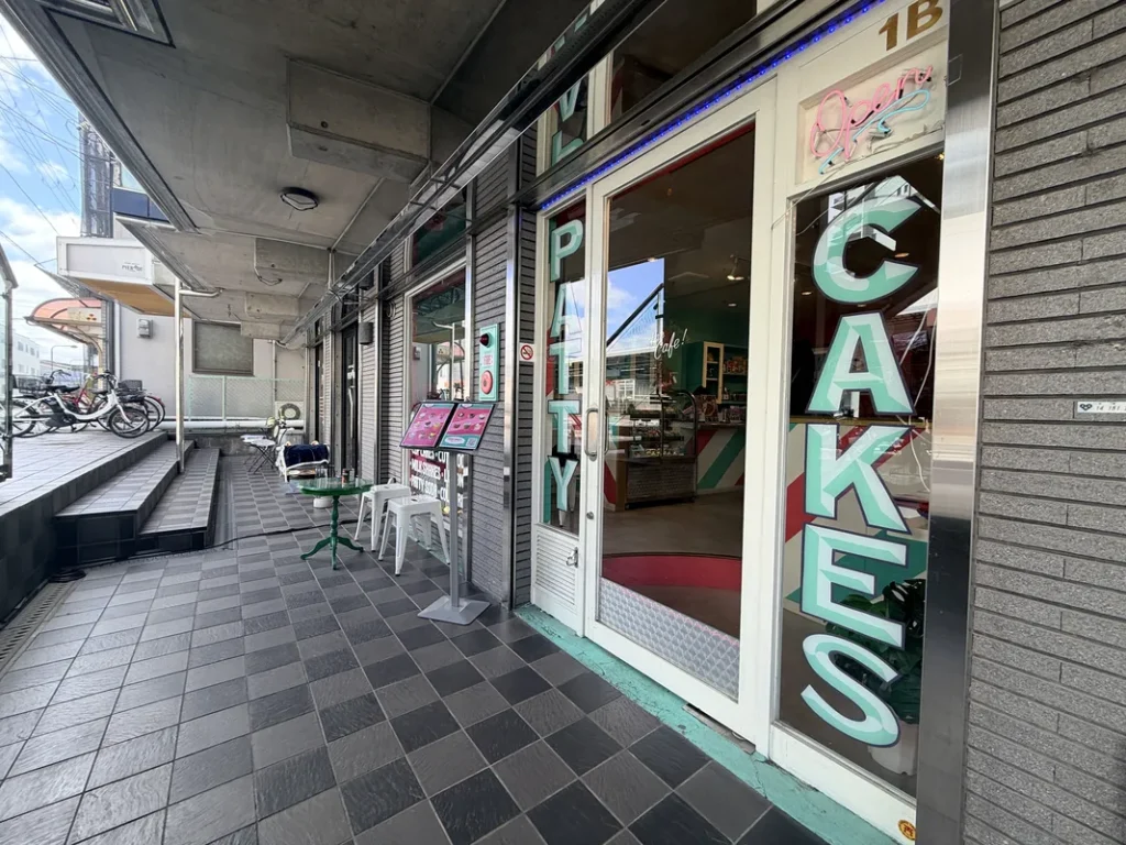 「Patty Cakes cafe」の外観