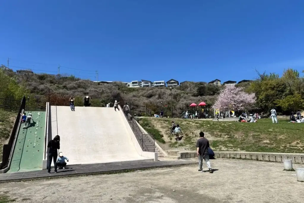 彩都なないろ公園 遊具 滑り台