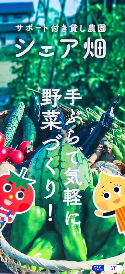 伊丹｜プロのサポートで初心者も安心！手ぶらで始める【シェア畑 伊丹昆陽里】4/15.18.19無料体験会受付中！