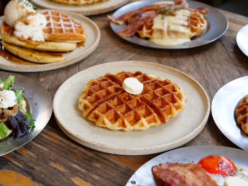 中之島図書館　オリジナルワッフル
