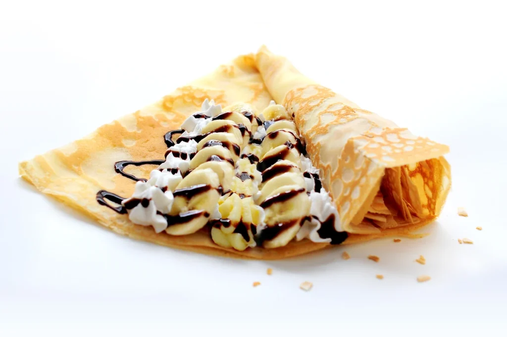 ジラフクレープ　Wチョコバナナクリーム