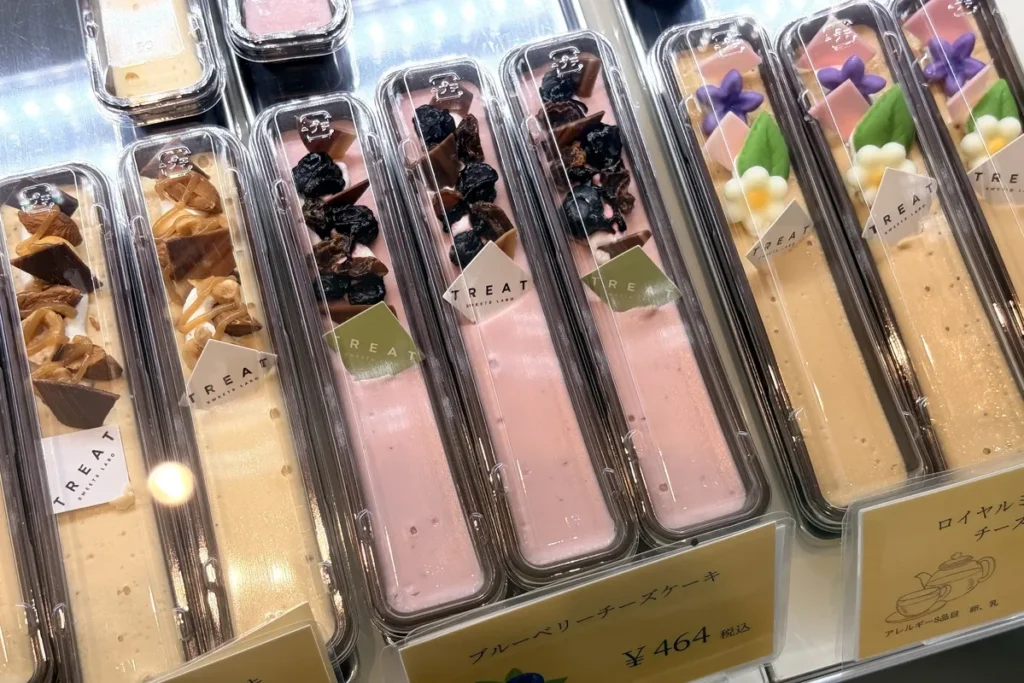 「TREAT」チーズケーキ