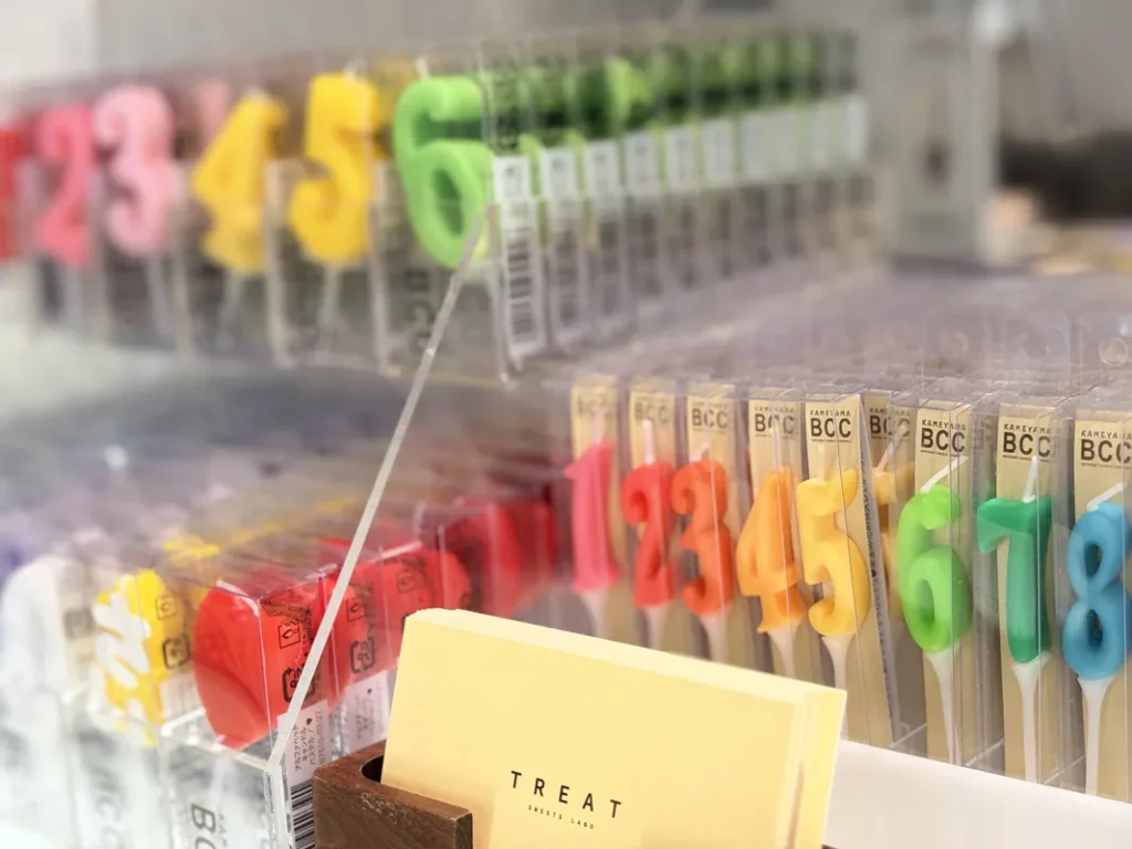 「TREAT」キャンドル